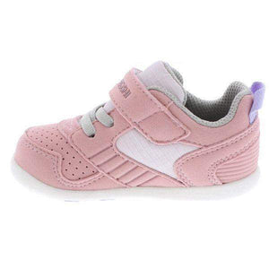 Tsukihoshi Baby Racer Rose Pink Toddler Shoes (Machine Washable) - ShoeKid.ca