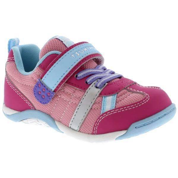 Tsukihoshi KAZ Lightweight Girls Running Shoes (Machine Washable) - ShoeKid.ca